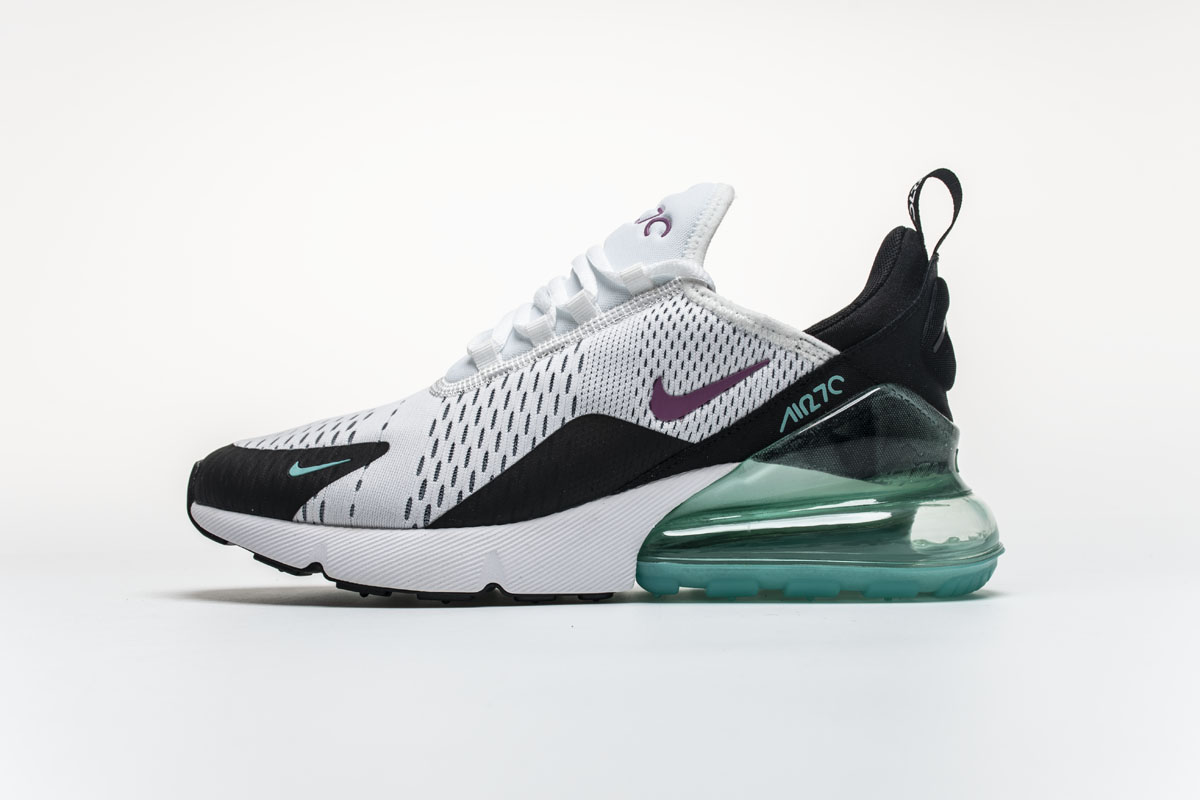 air max 270 green and white