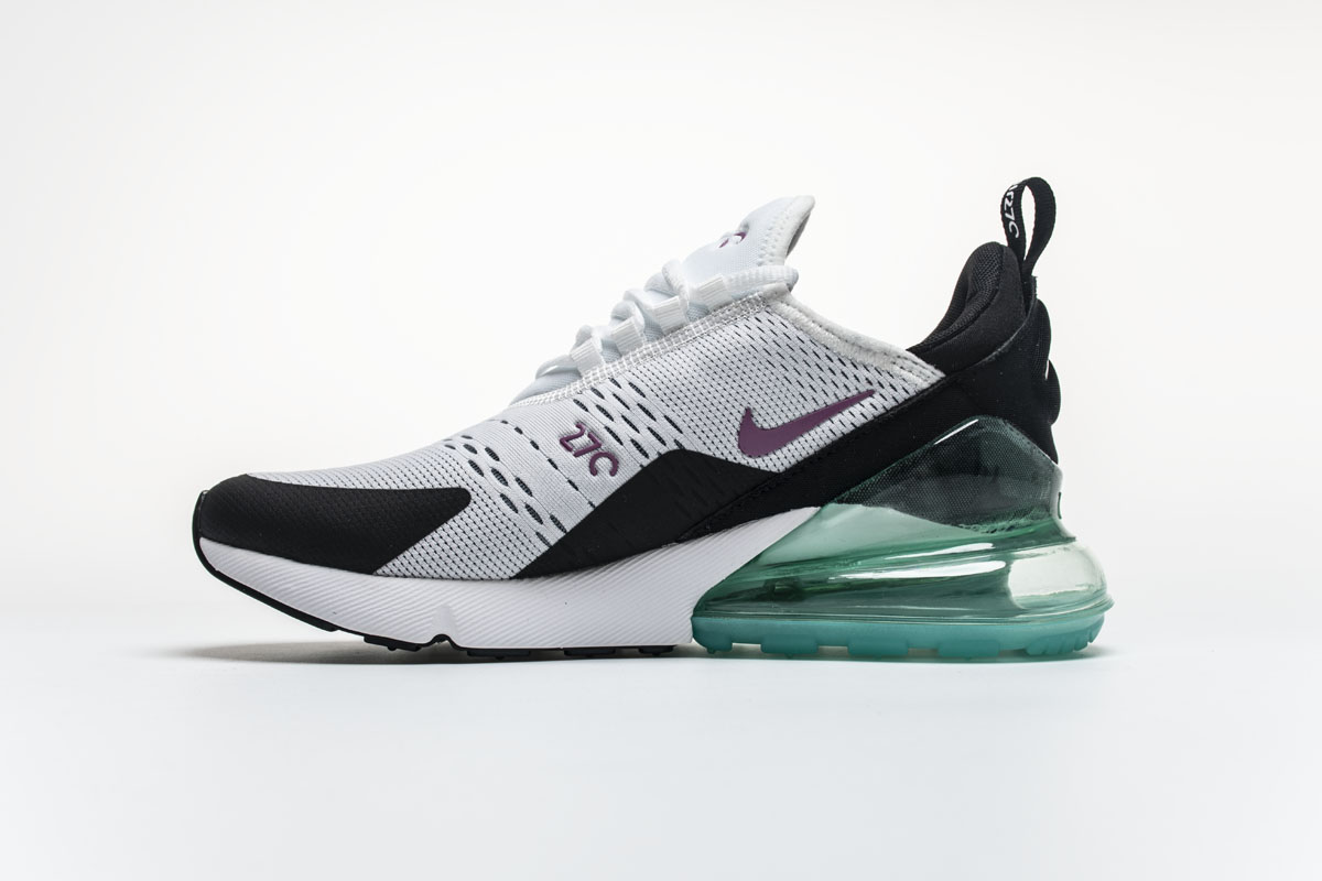 air max 270 white and green