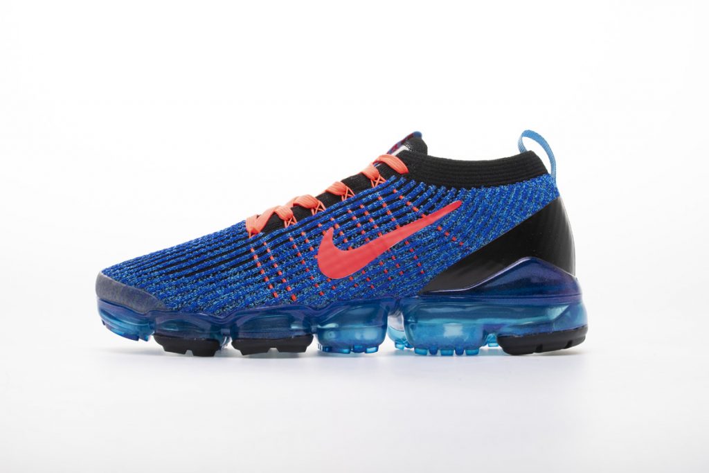 Nike Air Vapormax Flyknit 3.0 2019 Royal Blue Orange Ar6631-004 – Men 