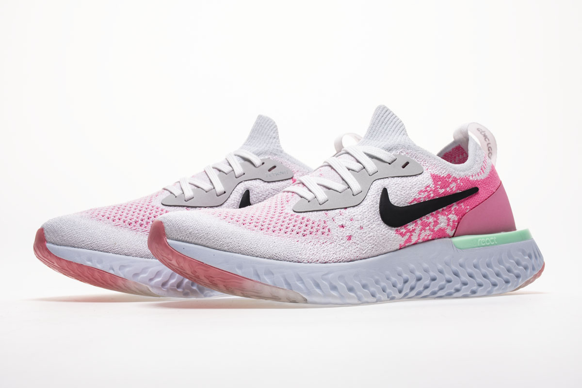 Nike Epic React Flyknit Pink Beam AQ0067-007 Shoes – Men Air Shoes
