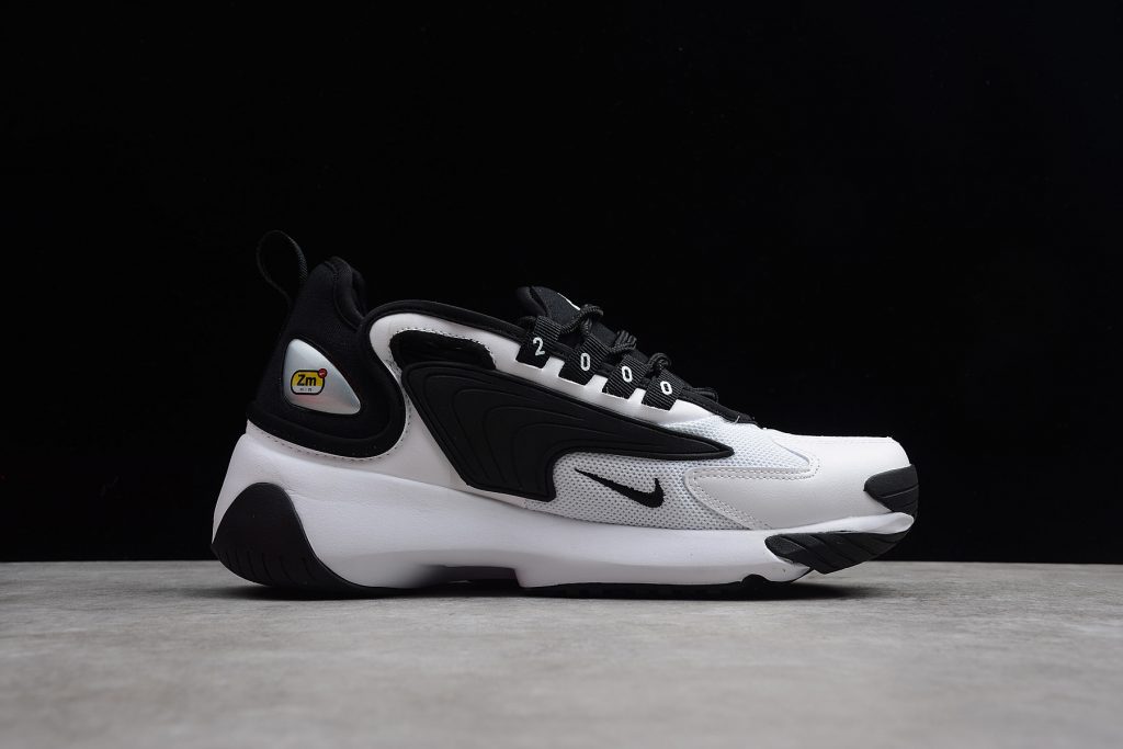 nike air zoom 2k black and white