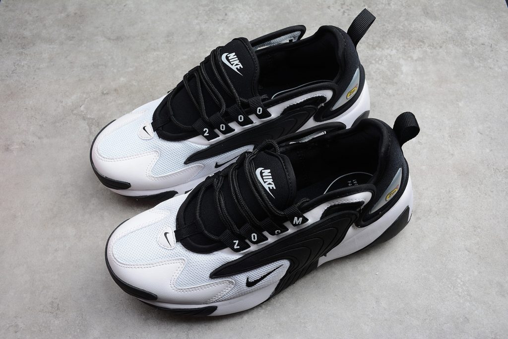 nike air zoom 2k black and white